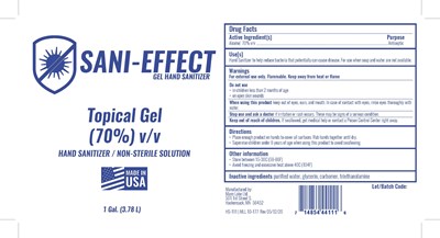 Sanieffect Label Gel - Sanieffect Label Gel